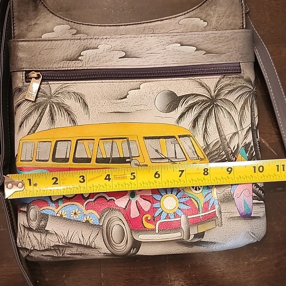 Anushcka Hobo NWOT Leather Happy Camper - Picture 2 of 6